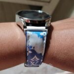 Blue Tie-Dye Monogram Watch Band - MikesTreasuresCrafts