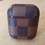 Airpods Case Brown Grid Airpods Case