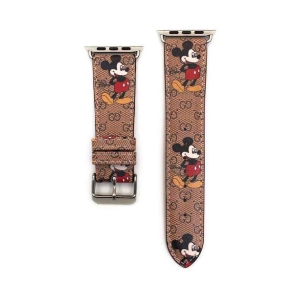 Watch band Brown Mickey GG Luxury Watch Band