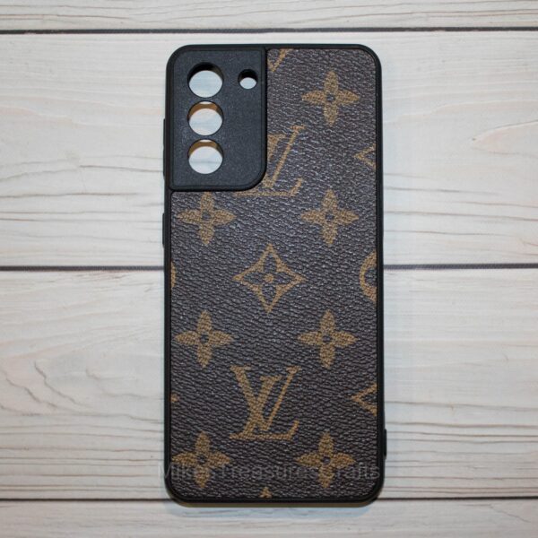 Samsung Phone Case Brown Monogram Samsung Galaxy Phone Case