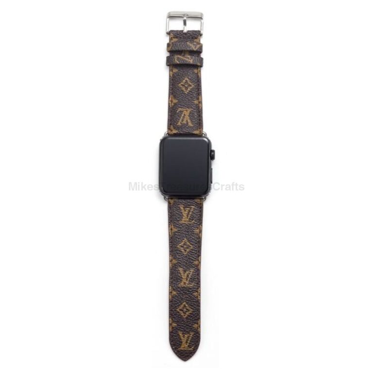 Watch band Brown Monogram Watch Band - Small Print