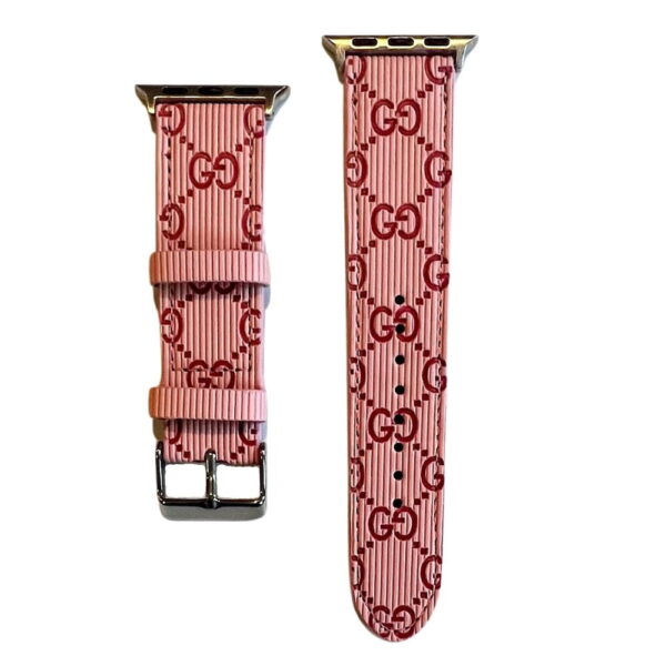 Watch band Pink Emboss GG Luxury Watch Band