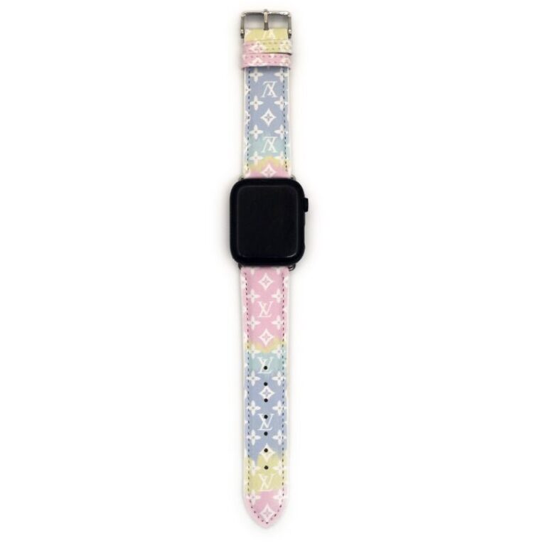 Watch band Pink Tie-Dye Monogram Watch Band