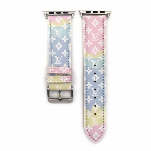 Watch band Pink Tie-Dye Monogram Watch Band