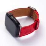 Watch band Red Emboss LV Luxury Watch Band