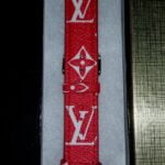 Watch band Red Monogram Luxury Watch Band