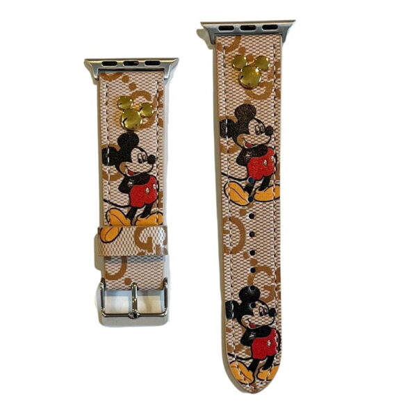 Watch band Tan Mickey GG Luxury Watch Band