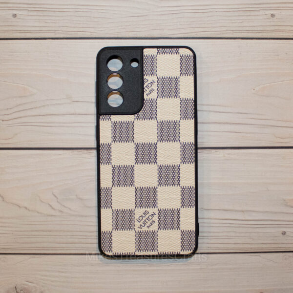 Samsung Phone Case White Grid Samsung Galaxy Phone Case