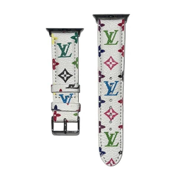 Watch band White Multicolor Monogram Watch Band