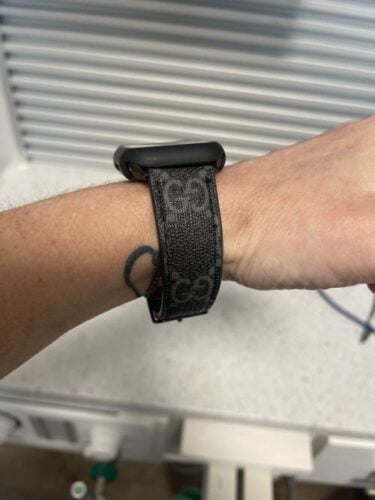 Black GG Luxury Watch Band photo review