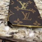 Brown Monogram Luxury iPhone Case photo review