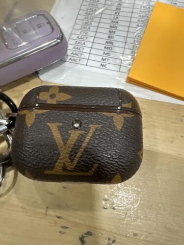 Brown Monogram Airpods Case photo review