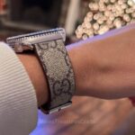 Beige GG Luxury Watch Band - MikesTreasuresCrafts
