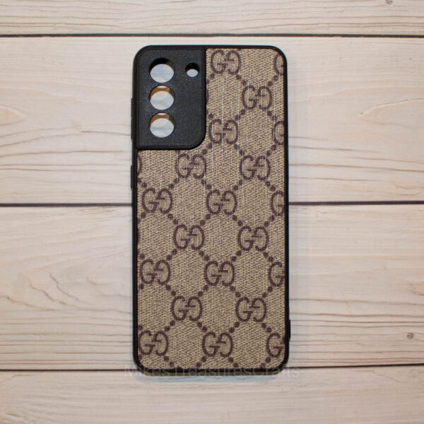 Samsung Phone Case Beige GG Samsung Galaxy Phone Case