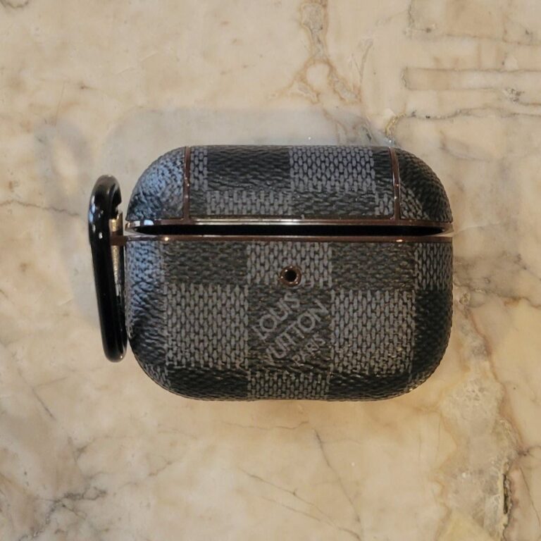Airpods Case Black Grid Airpods Case