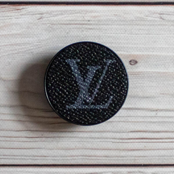 Black Monogram Pop-Socket - MikesTreasuresCrafts