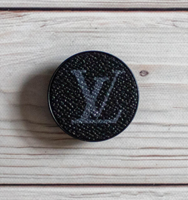 Black Monogram Pop-Socket - MikesTreasuresCrafts