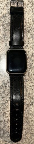 Black Emboss GG Luxury Watch Band photo review