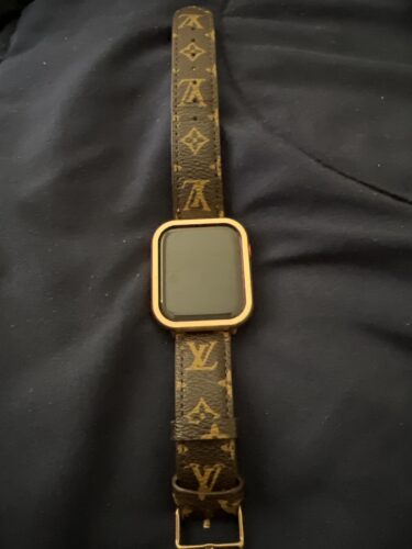 Brown Monogram Watch Band - Small Print photo review