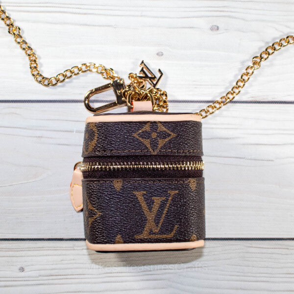 Brown Monogram Crossbody Universal Earbuds Case