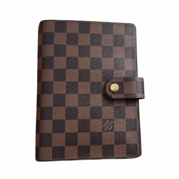 Brown Grid Ring Planner