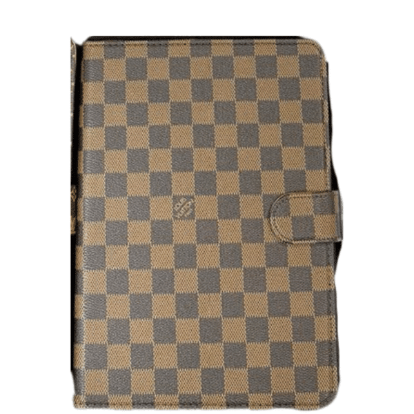 Brown Grid iPad case