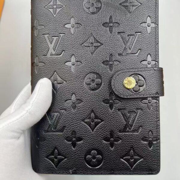 Black Emboss Ring Planner