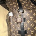 Brown Monogram AirTag Keychain photo review