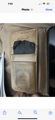 Brown Monogram Wallet iPhone Case photo review
