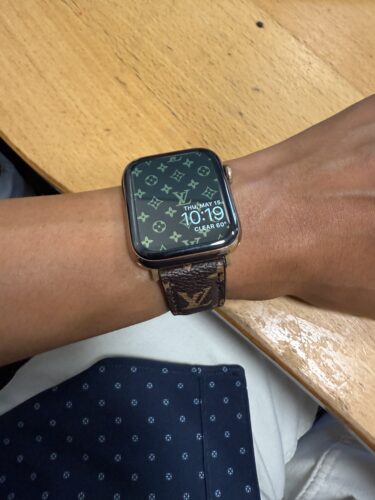 Brown Monogram Watch Band - Small Print photo review