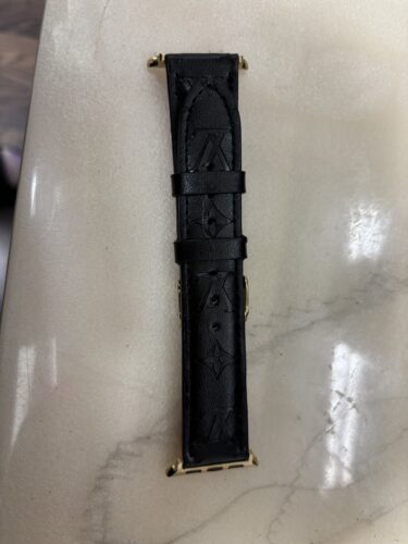 Black Emboss LV Luxury Watch Band photo review