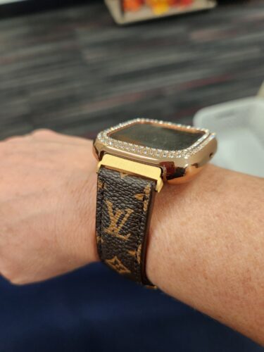 Brown Monogram Watch Band - Small Print photo review