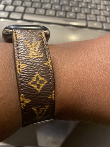 Brown Monogram Watch Band - Small Print photo review