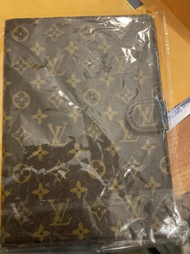 Brown Monogram iPad Case photo review