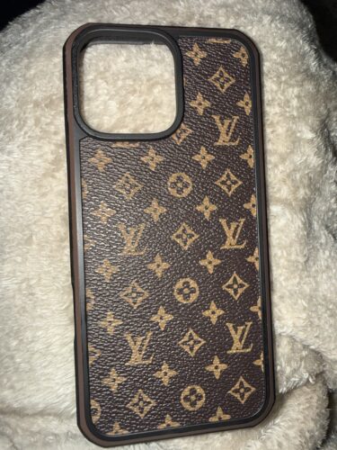 Brown Monogram Protective iPhone Case - Small Print photo review